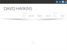 Tablet Screenshot of davidharkins.com